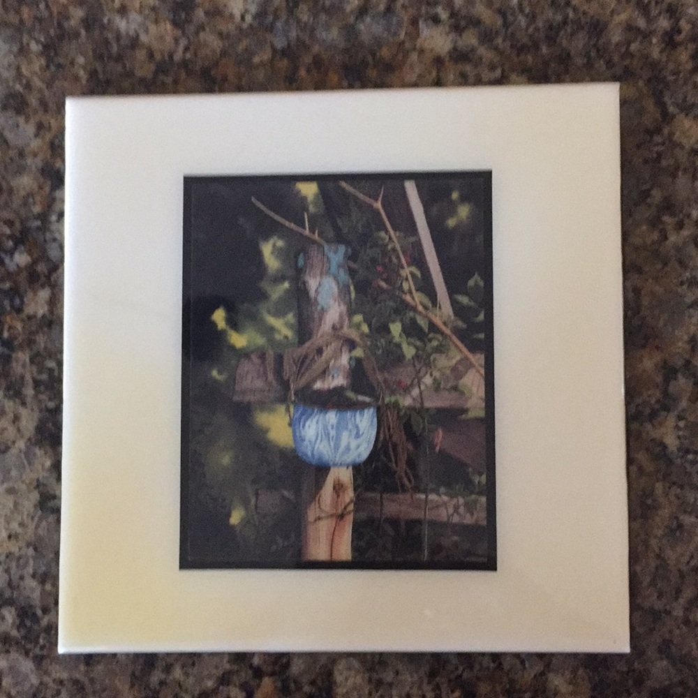 Bob Timberlake Cobbler Berries Art Tile